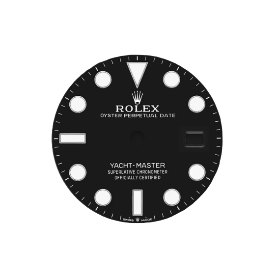 Yacht-Master | Silver With Black Dial