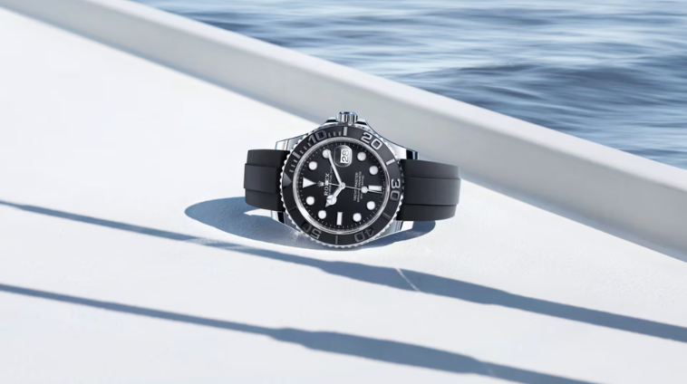 Yacht-Master | Silver With Black Dial