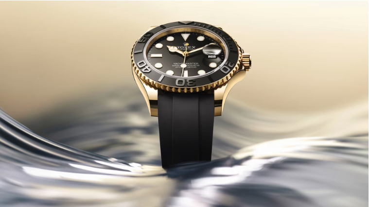 Yacht-Master | Gold With Black Dial