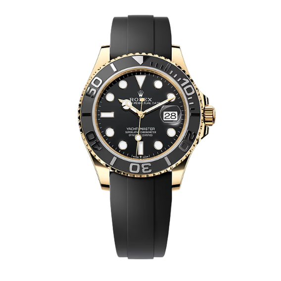 Yacht-Master | Gold With Black Dial