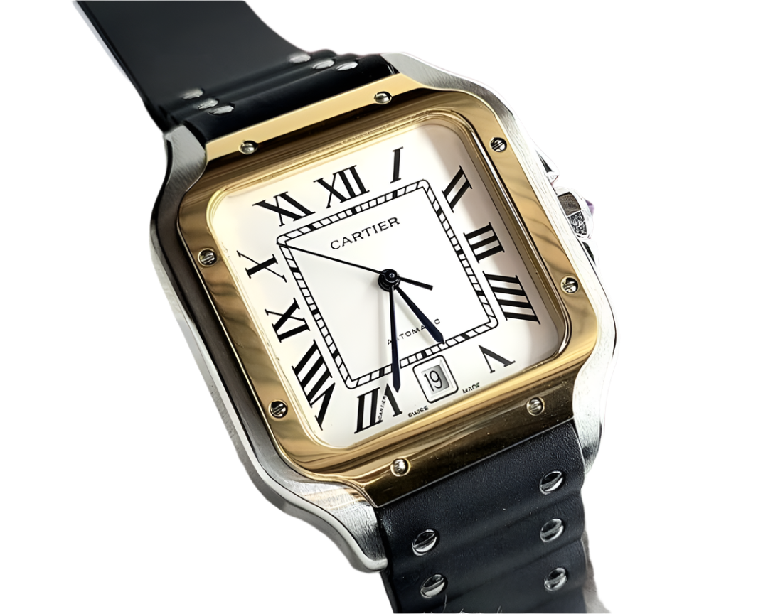Cartier Santos Dumont | White & Gold
