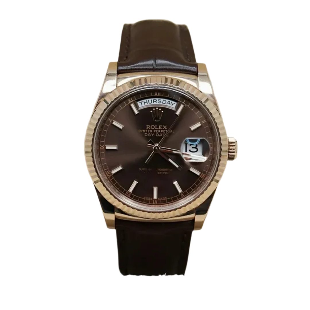 Day-Date Superlative Chronometer Brown