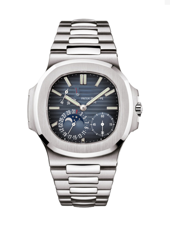 PP Moon Phase Nautilus | Blue Dial